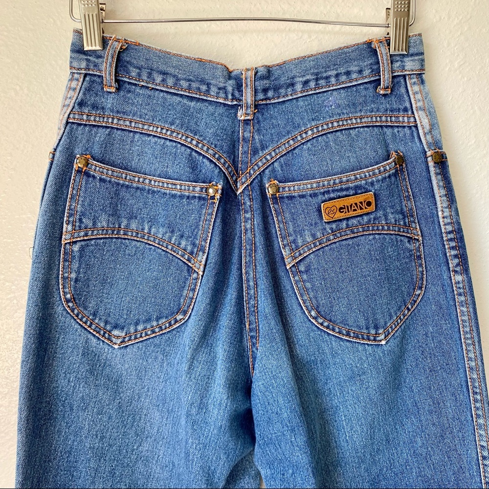 Vintage Gitiano high waisted 90s mom denim jeans straight leg